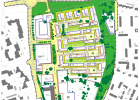 Städtebaulicher Wettbewerb "General-von-Stein-Kaserne" Freising; Bebauungsplanentwurf auf Grundlage des ersten Preises