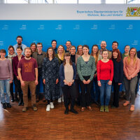 Gruppenbild der Absolventen aus dem Fachbereich Naturschutz und Landschaftspflege