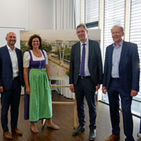 Kick-Off-Meeting zum Thema "Urbane Seilbahnen in Bayern“ im Verkehrsministerium