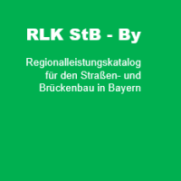 Titelseite des Regionalleistungskatalogs für den Straßen- und Brückenbau in Bayern